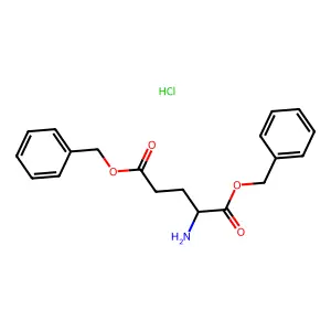 (S)-Dibenzyl 2-aminopentanedioate hydrochloride structure