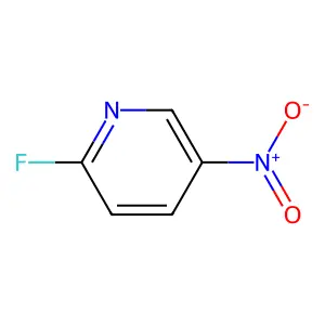 2-Fluoro-5-nitropyridine structure