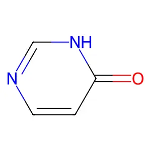 4-Hydroxypyrimidine structure