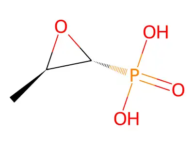 [(2S,3R)-3-methyloxiran-2-yl]phosphonic acid structure
