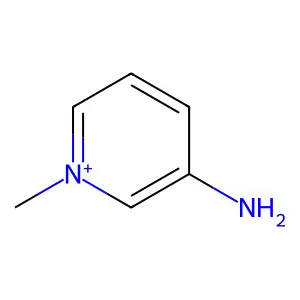3-Amino-1-methylpyridinium structure