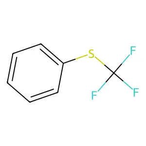 ((Trifluoromethyl)thio)benzene structure