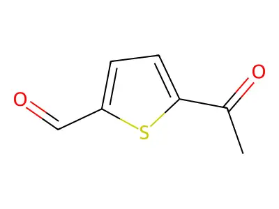 5-Acetylthiophene-2-carbaldehyde structure