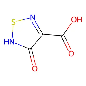 4-Hydroxy-1,2,5-Thiadiazole-3-Carboxylic Acid structure