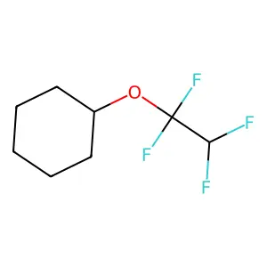 Cyclohexane, (1,1,2,2-tetrafluoroethoxy)- structure