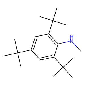 2,4,6-Tri-tert-butyl-N-methylaniline structure