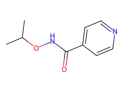 N-propan-2-yloxypyridine-4-carboxamide structure