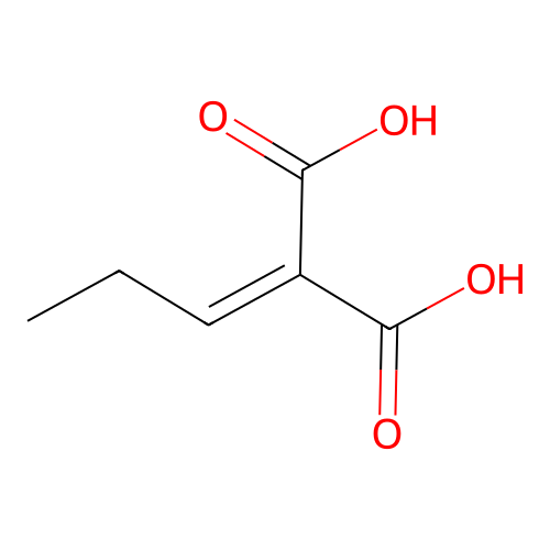 亚丙基丙二酸 structure
