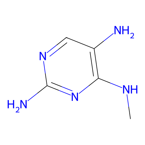 N4-methylpyrimidine-2,4,5-triamine structure