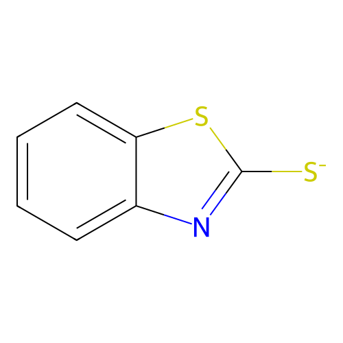 1,3-Benzothiazole-2-thiolate structure