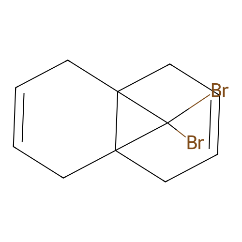 11,11-Dibromotricyclo[4.4.1.01,6]undeca-3,8-diene structure
