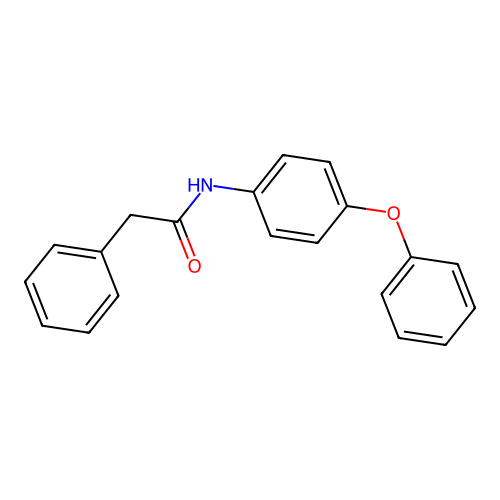 N-(4-phenoxyphenyl)-2-phenylacetamide structure