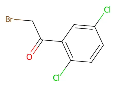 2-Bromo-1-(2,5-dichlorophenyl)ethanone structure