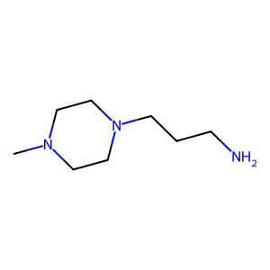 1-(3-Aminopropyl)-4-methylpiperazine structure