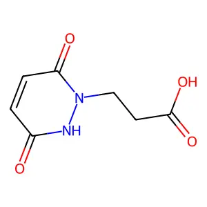 3-(3-Hydroxy-6-oxo-6H-pyridazin-1-yl)-propionic acid structure
