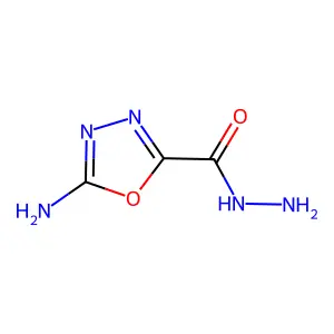5-Amino-1,3,4-oxadiazole-2-carbohydrazide structure