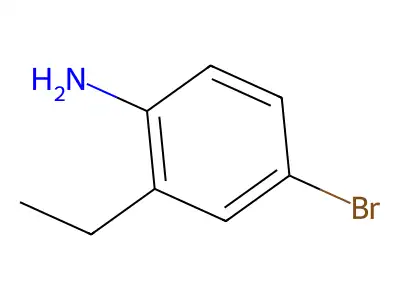 4-Bromo-2-ethylaniline structure