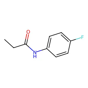 4'-Fluoropropionanilide structure