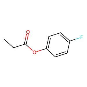 4-Fluorophenyl propionate structure