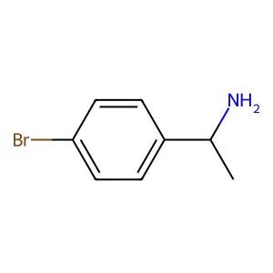 (alphaS)-4-Bromo-alpha-methylbenzenemethanamine structure