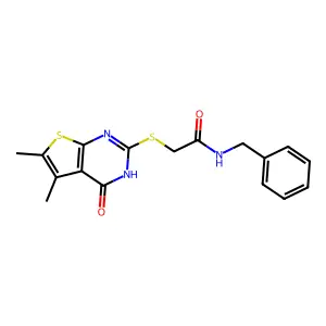 C17H17N3O2S2 structure