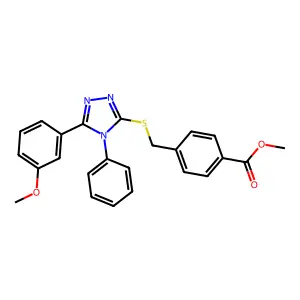 C24H21N3O3S structure