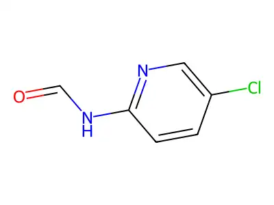N-(5-chloropyridin-2-yl)formamide structure