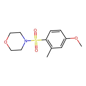 4-(4-Methoxy-2-methylbenzenesulfonyl)morpholine structure