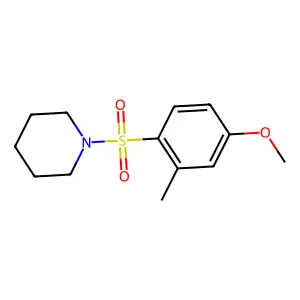 1-(4-Methoxy-2-methylphenyl)sulfonylpiperidine structure