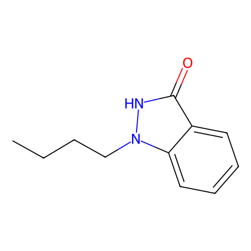 1-Butyl-1H-indazol-3-ol structure