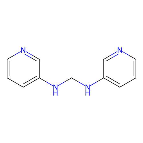 N,N'-dipyridin-3-ylmethanediamine structure
