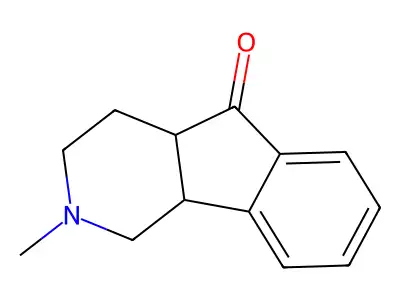 3-Methyl-1,2,3,4,4a,9a-hexahydro-3-aza-fluoren-9-one structure