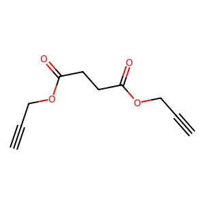 Diprop-2-ynyl butanedioate structure