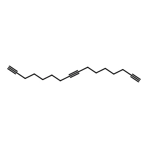 1,8,15-Hexadecatriyne structure