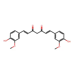 姜黄素 structure