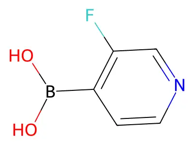 3-Fluoropyridine-4-boronic acid structure