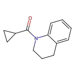 cyclopropyl(3,4-dihydroquinolin-1(2H)-yl)methanone structure