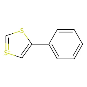 4-Phenyl-1,3-dithiol-1-ium structure