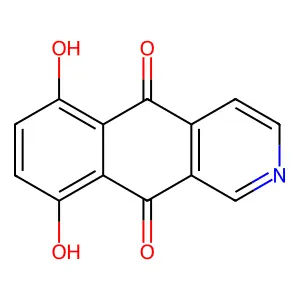 6,9-Dihydroxybenzo[g]isoquinoline-5,10-dione structure