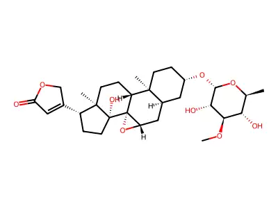 去乙酰基海杧果素 structure