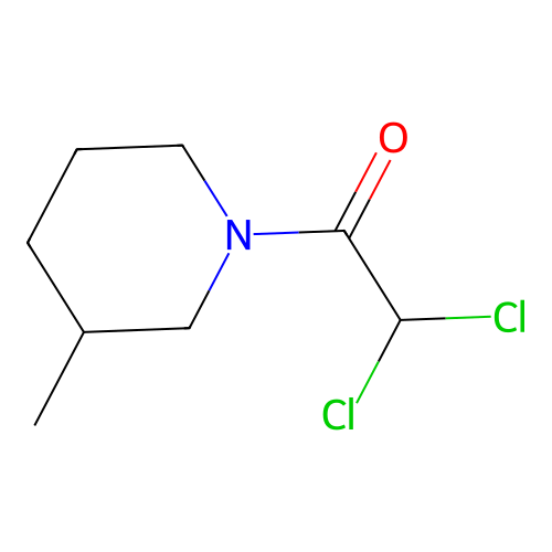 2,2-Dichloro-1-(3-methylpiperidin-1-yl)ethanone structure