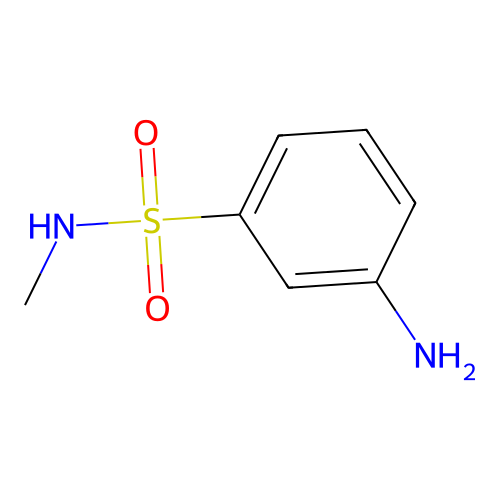 3-amino-N-methylbenzenesulfonamide structure
