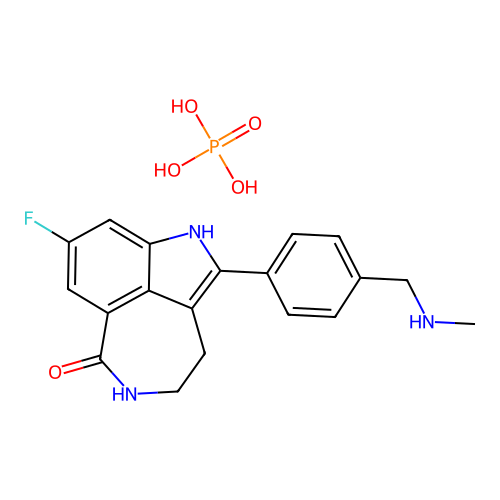 磷酸卢卡帕利 structure