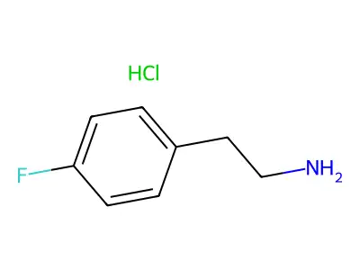 4-Fluorophenethylamine hydrochloride structure