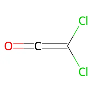 二氯乙烯酮 structure