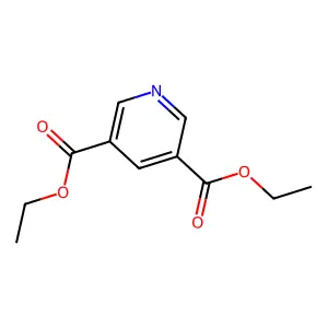 3,5-吡啶二甲酸-3,5-二乙酯 structure
