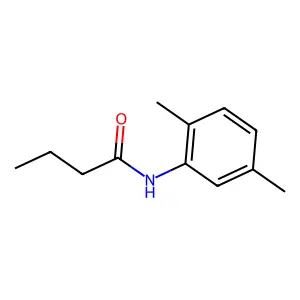 N-(2,5-Dimethylphenyl)butanamide structure