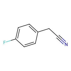Benzeneacetonitrile, 4-fluoro- structure