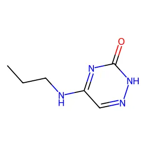5-(Propylamino)-1,2,4-triazin-3-ol structure