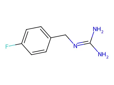 4-Fluorobenzylguanidine structure